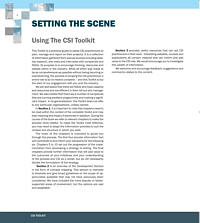 setting the scene